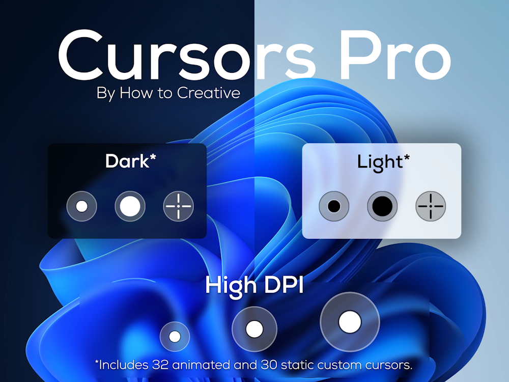 Cursor Pro - Custom Cursor Pack (animated)